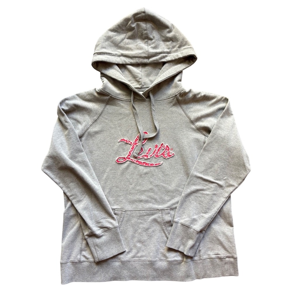Levi's Polk-A-Dot Script Hoodie Size XL